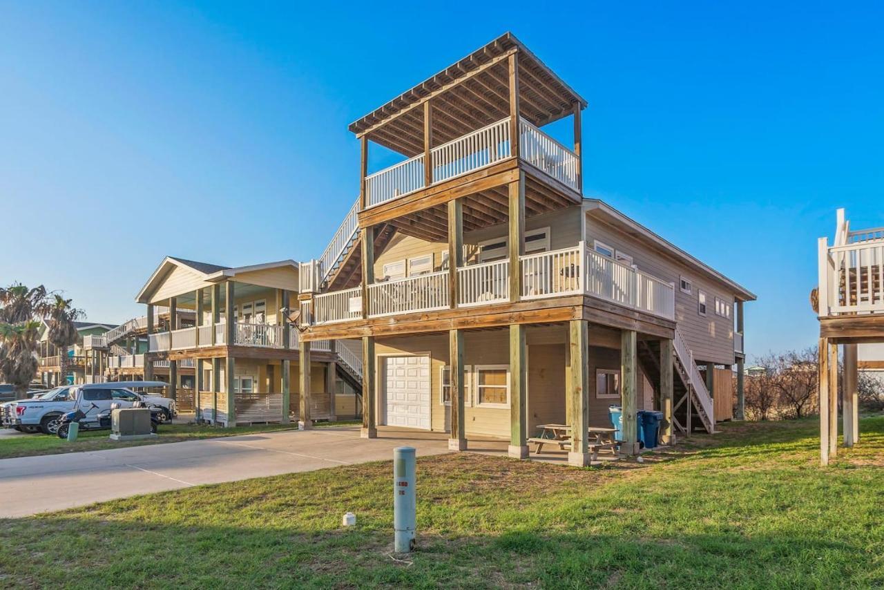 New 5 Bdrm W/Pool, Observation Deck Walk To Beach! Port Aransas Extérieur photo
