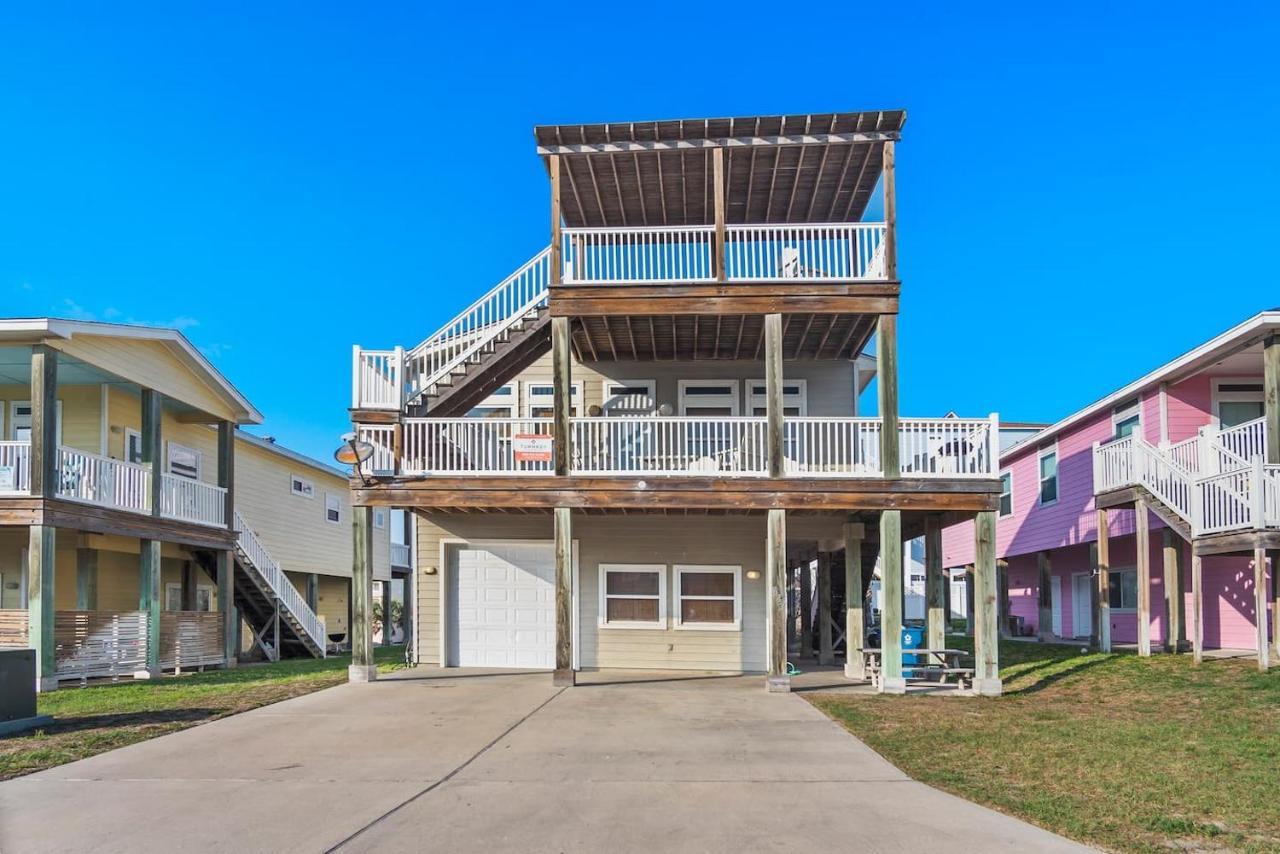 New 5 Bdrm W/Pool, Observation Deck Walk To Beach! Port Aransas Extérieur photo
