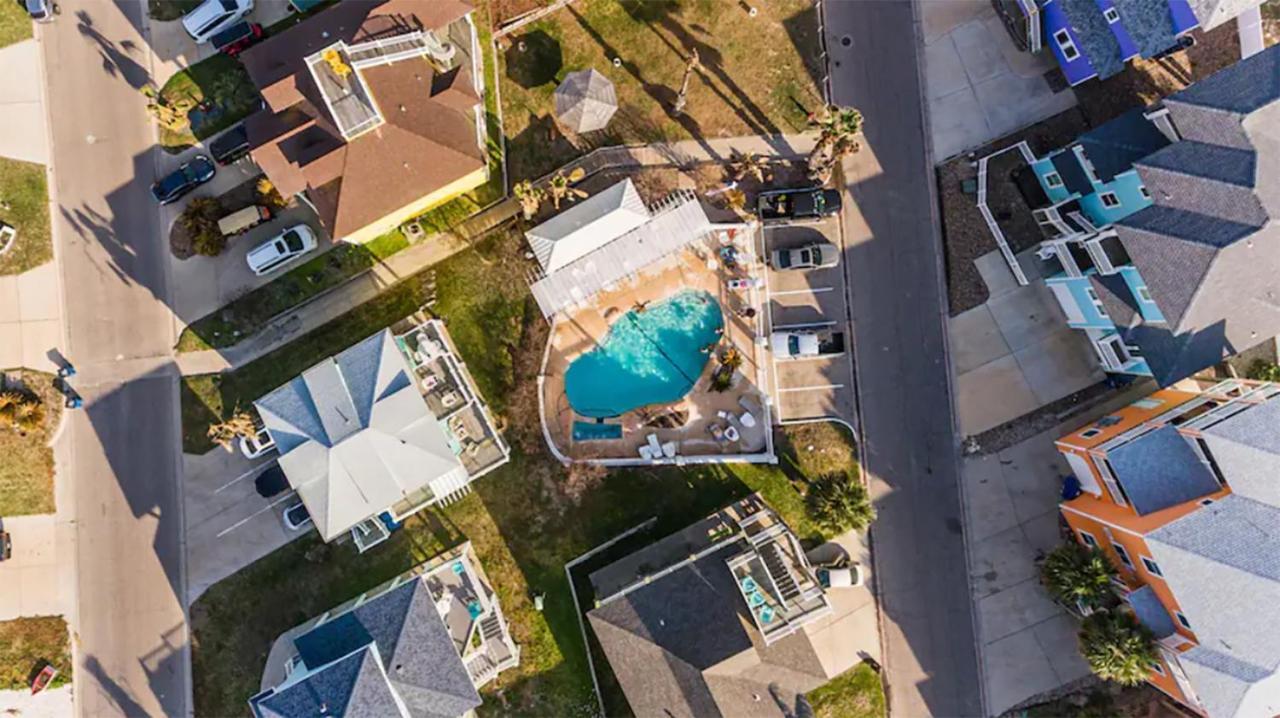 New 5 Bdrm W/Pool, Observation Deck Walk To Beach! Port Aransas Extérieur photo