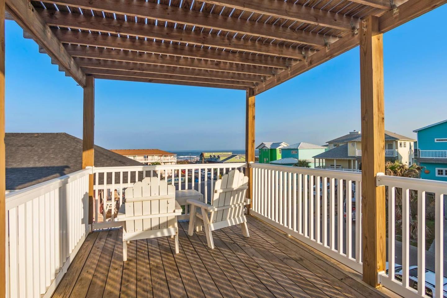 New 5 Bdrm W/Pool, Observation Deck Walk To Beach! Port Aransas Extérieur photo